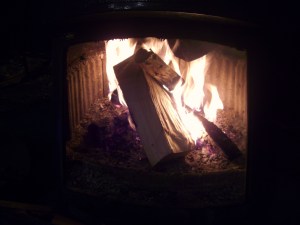 Deilig ved varmer i stua mi