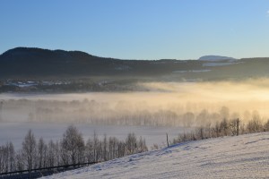 Litt trolsk tåke gjør alt bare ekstra vakkert