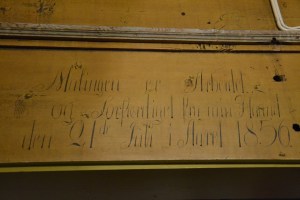 "Malningen er Arbeidet og Forferdiget fra min Haand den 21de Juli i Aaret 1856" Men hvem var maleren?