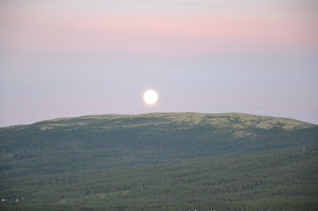 - og snart er den helt oppe