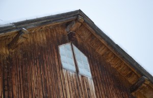 Mønsåsen på våningshuset