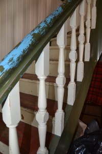 Trappa hadde mange farger