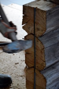 - så bankes det kamjern inn i sporet