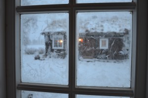 Snøen laver ned i dag, 1. desember og skaper flott førjulsstemning