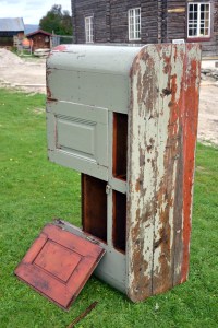 Den måtte opp på høykant for at jeg skulle  komme til å få spylt den overalt inni