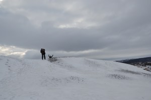 Til topps på slagghaugen!