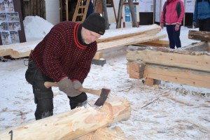 - og han kunne kunsten å lafte på gammelmåten!