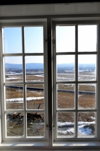 Halve vinduet er renset for mesteparten av oljen. Tid for pause, for dette var tungt!