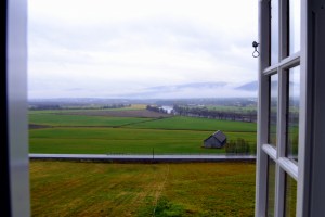 I dag ligger skodda tjukk langt nedover fjellsidene, og jeg tenker å holde meg mest innendørs.